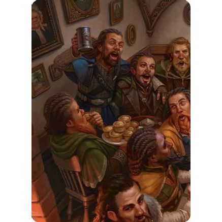 Fili and Kili, Joyous Art Card (1/12) (ASHOB-001) - Art Series: The Hobbit