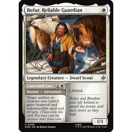 Bofur, Reliable Guardian (HOB-006) - The Hobbit Foil