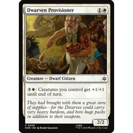 Dwarven Provisioner (HOB-009) - The Hobbit Foil