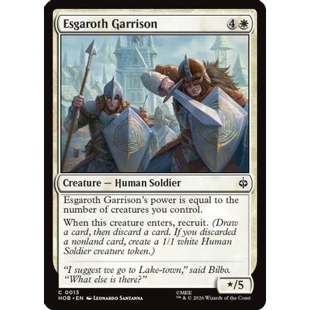 Esgaroth Garrison (HOB-013) - The Hobbit Foil