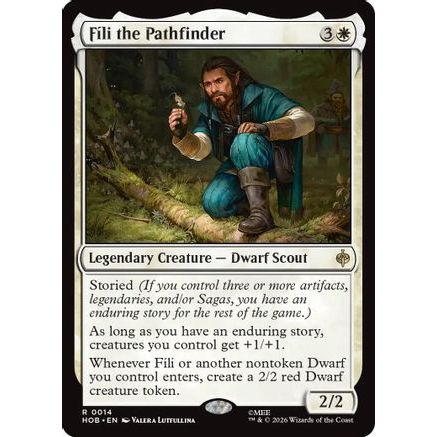 Fili the Pathfinder (HOB-014) - The Hobbit Foil