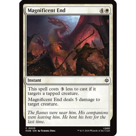 Magnificent End (HOB-020) - The Hobbit