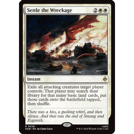Settle the Wreckage (HOB-026) - The Hobbit Foil