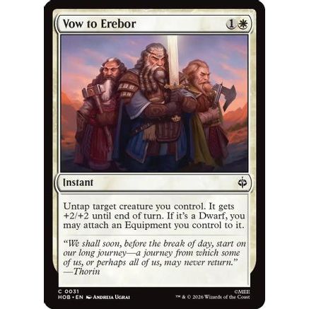 Vow to Erebor (HOB-031) - The Hobbit Foil