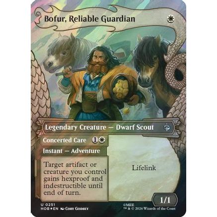 Bofur, Reliable Guardian (Showcase) (Surge Foil) (HOB-251) - The Hobbit Foil