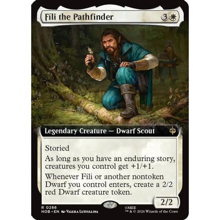 Fili the Pathfinder (Extended Art) (HOB-286) - The Hobbit