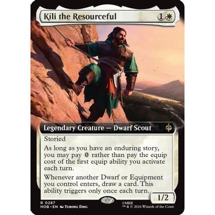 Kili the Resourceful (Extended Art) (HOB-287) - The Hobbit