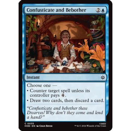 Confusticate and Bebother (HOB-035) - The Hobbit Foil