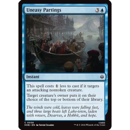 Uneasy Partings (HOB-058) - The Hobbit