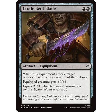 Crude Bent Blade (HOB-063) - The Hobbit