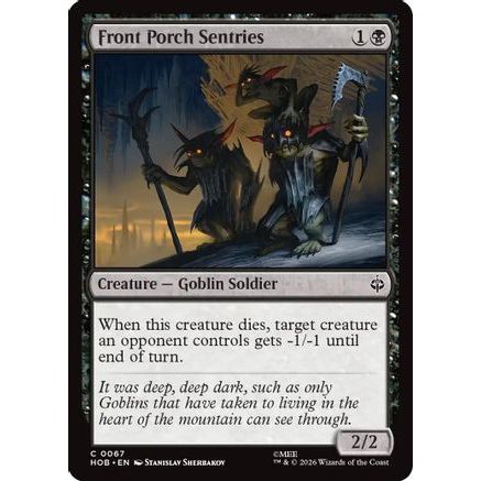 Front Porch Sentries (HOB-067) - The Hobbit Foil