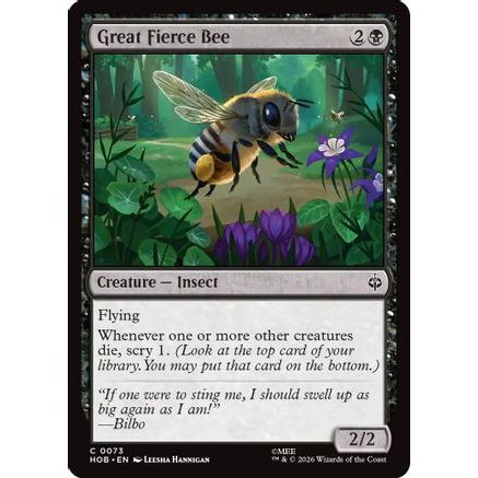 Great Fierce Bee (HOB-073) - The Hobbit