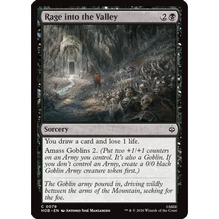 Rage into the Valley (HOB-079) - The Hobbit Foil