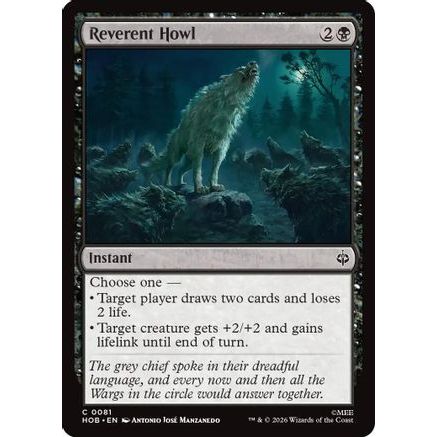 Reverent Howl (HOB-081) - The Hobbit