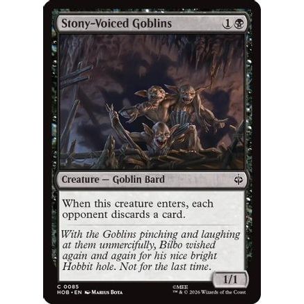 Stony-Voiced Goblins (HOB-085) - The Hobbit Foil