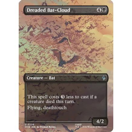 Dreaded Bat-Cloud (Borderless) (HOB-206) - The Hobbit
