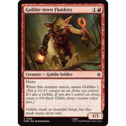 Goblin-town Flunkies (HOB-100) - The Hobbit Foil