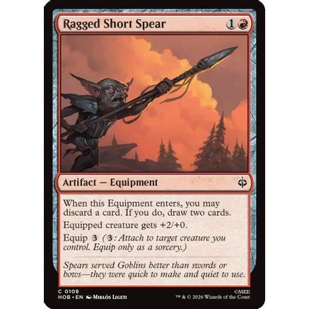 Ragged Short Spear (HOB-108) - The Hobbit Foil