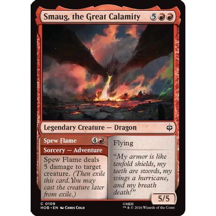 Smaug, the Great Calamity (HOB-109) - The Hobbit Foil