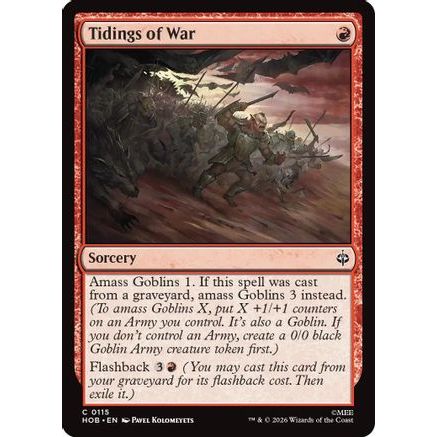 Tidings of War (HOB-115) - The Hobbit Foil