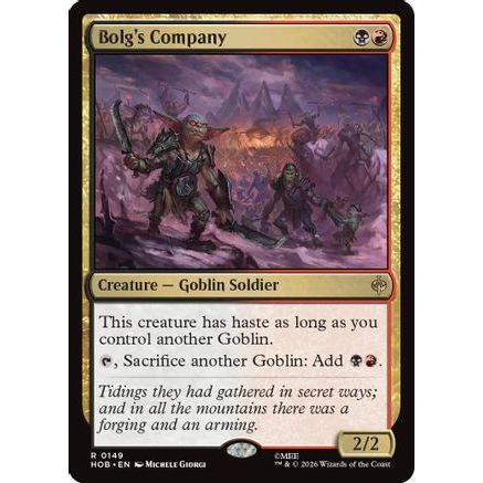 Bolg's Company (HOB-149) - The Hobbit Foil