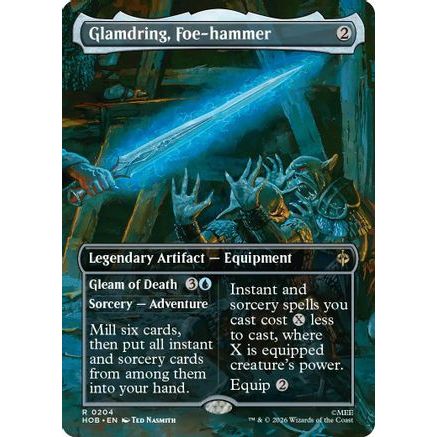 Glamdring, Foe-hammer (Borderless) (HOB-204) - The Hobbit