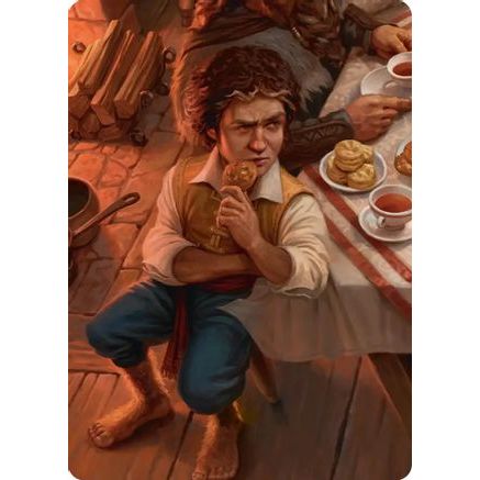 Bilbo, Fellow Conspirator Art Card (4/12) (ASHOB-004) - Art Series: The Hobbit