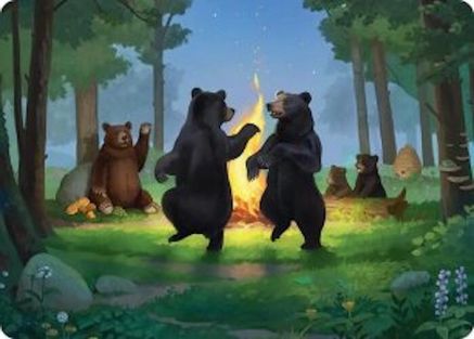 Dancing from Dark to Dawn Art Card (ASHOB-021) - Art Series: The Hobbit