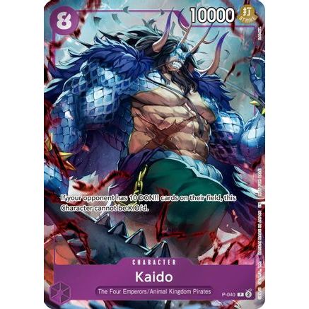 Kaido (Event Pack Vol. 9) (P-040) - One Piece Promotion Cards Foil