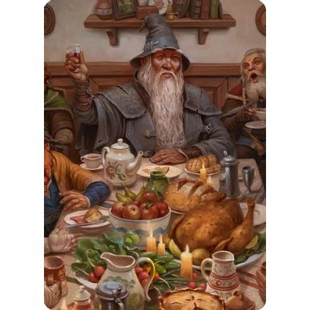 Gandalf, Party Guest Art Card (2/12) (ASHOB-002) - Art Series: The Hobbit