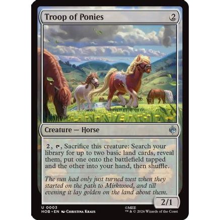 Troop of Ponies (HOB-003) - The Hobbit