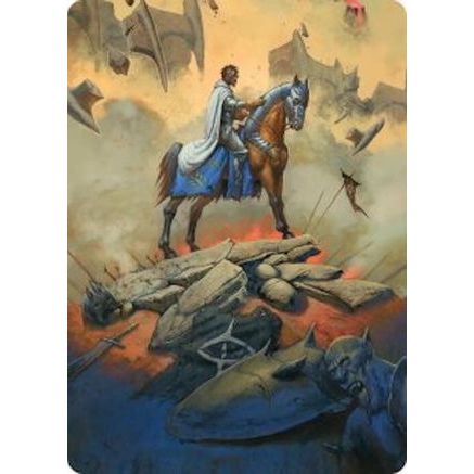 Aragorn, the Uniter Art Card (ASHOB-034) - Art Series: The Hobbit