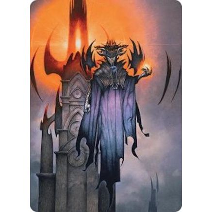 Sauron, the Lidless Eye Art Card (ASHOB-036) - Art Series: The Hobbit
