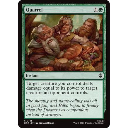 Quarrel (HOB-135) - The Hobbit Foil