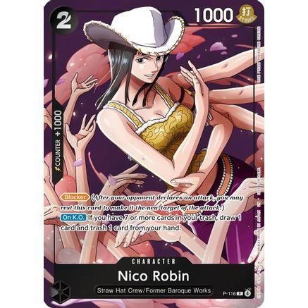 Nico Robin (Event Pack Vol. 9) (P-116) - One Piece Promotion Cards Foil