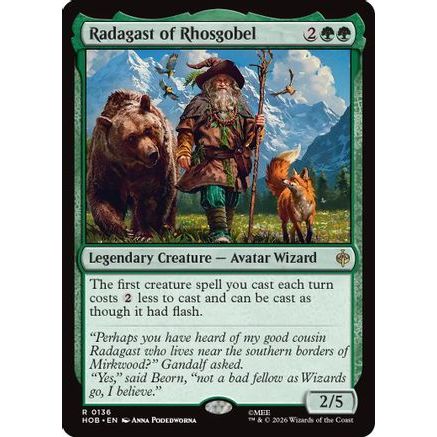 Radagast of Rhosgobel (HOB-136) - The Hobbit Foil