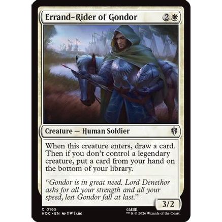 Errand-Rider of Gondor (HOC-165) - The Hobbit: Eternal-Legal