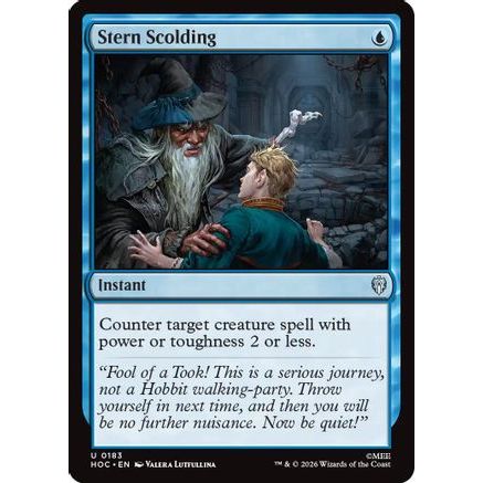 Stern Scolding (HOC-183) - The Hobbit: Eternal-Legal