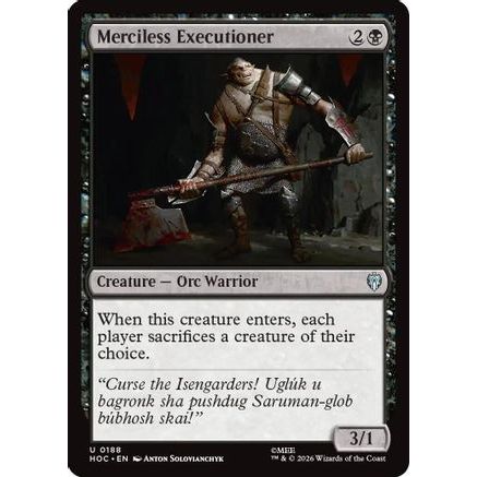 Merciless Executioner (HOC-188) - The Hobbit: Eternal-Legal