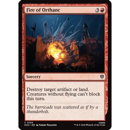 Fire of Orthanc (HOC-193) - The Hobbit: Eternal-Legal