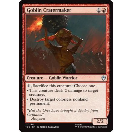 Goblin Cratermaker (HOC-194) - The Hobbit: Eternal-Legal