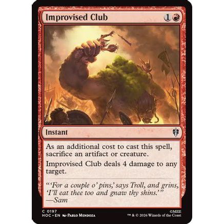 Improvised Club (HOC-197) - The Hobbit: Eternal-Legal