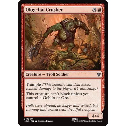 Olog-hai Crusher (HOC-200) - The Hobbit: Eternal-Legal