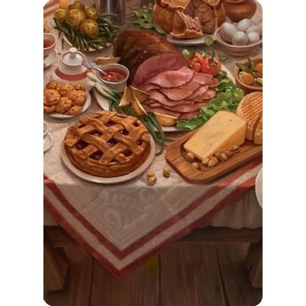 Bag End Banquet Art Card (5/12) (ASHOB-005) - Art Series: The Hobbit