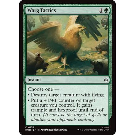 Warg Tactics (HOB-139) - The Hobbit Foil