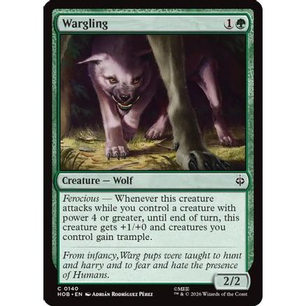 Wargling (HOB-140) - The Hobbit Foil