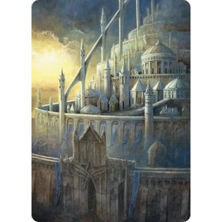 Minas Tirith Art Card (ASHOB-038) - Art Series: The Hobbit