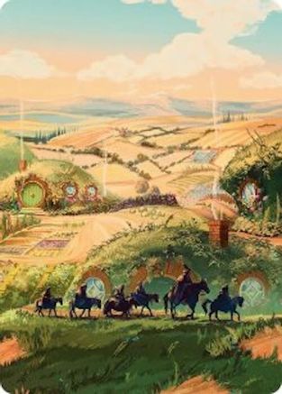 Plains Art Card (ASHOB-041) - Art Series: The Hobbit
