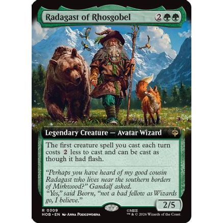 Radagast of Rhosgobel (Extended Art) (HOB-309) - The Hobbit