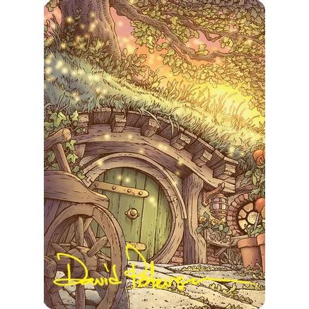 Plains (Summer) Art Card (Gold-Stamped Signature) (ASHOB-045) - Art Series: The Hobbit